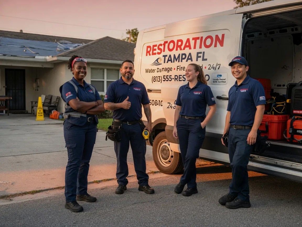Water Damage Restoration company in Harrells, NC